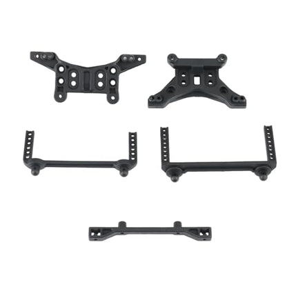 RC Car Accessories Compatible with HBX 16889 16889A 16890 16890A SG1601 SG1602 RC Car Upgrade Parts Accessories Front Rear Shock Towers Body Posts Set
