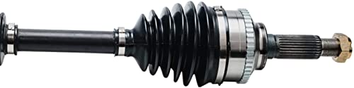 Detroit Axle - Front Left CV Axle for 01-08 Ford Escape Mazda Tribute | 05-08 Mercury Mariner, Driver Side CV Axle Shaft Assembly 2001 2002 2003 2004 2005 2006 2007 2008 Replacement - size: 66B_AX-NEW/Single