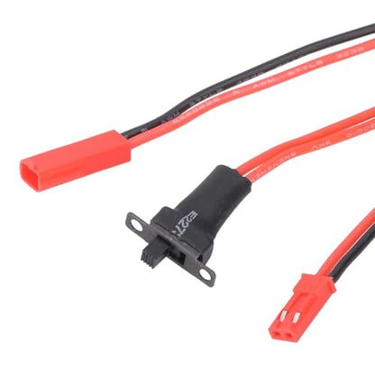 5Pcs 30A Brushed ESC with Brake, Dual Way Micro Speed Controller UBEC 5.7V 1A Forward Reverse 40A Peak ESC for 1/16 1/18 1/24 RC Car Boat Tank