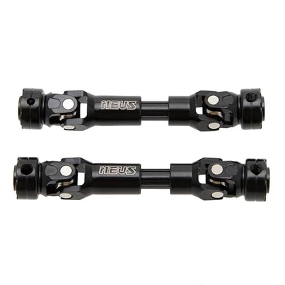 MEUS RACNIG 2pcs SCX10 Driveshafts for 1/10 RC Crawler Axial SCX10/Tamiya CCO1/Redcat Gen8 etc.. (60mm) - color: 60mm