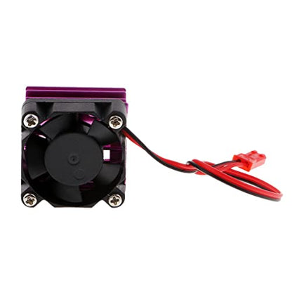 24-28mm Universal Motor Heat Sink W/Cooling Fan for RC Car
