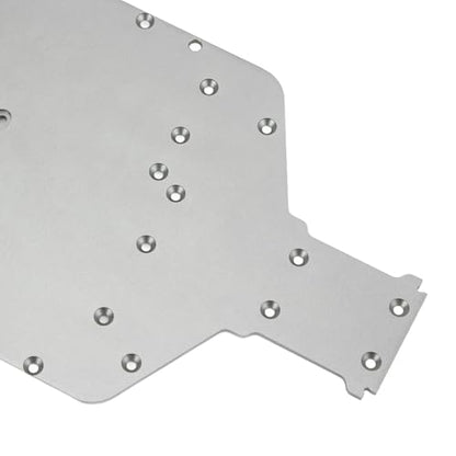 Aluminum Alloy CNC Chassis Plate for ZD Racing 10 7507 1/10 RC Car — Durable Chassis Armor for Performance and Appearance