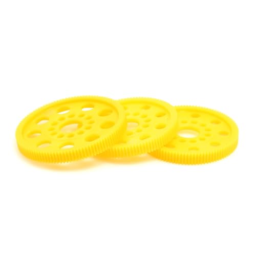 64P 96T Spur Gear for 1/10 On-Road RC Cars Upgrade Parts | High Precision Plastic Main Gear;Lightweight Durable; 5mm thick and 9.5mm center bore;