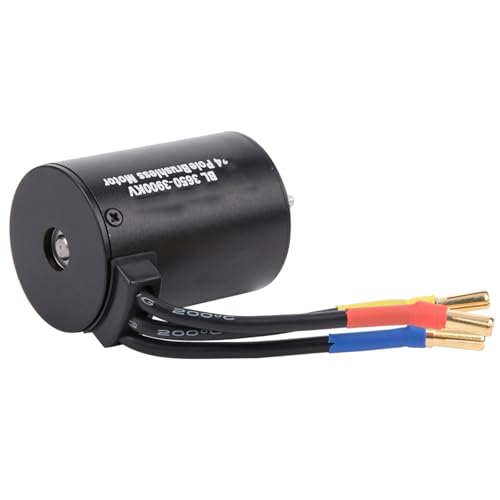 SUNGOOYUE BL3650 3900KV 4P sensorless brushless Motor, 60A Waterproof ESC kit for 1/10 RC Truck, with Aluminum Alloy Construction and Multiple Protection Functions