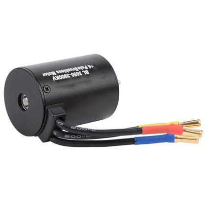 SUNGOOYUE BL3650 3900KV 4P sensorless brushless Motor, 60A Waterproof ESC kit for 1/10 RC Truck, with Aluminum Alloy Construction and Multiple Protection Functions