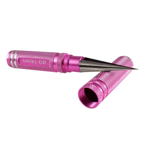 RC Disassembly Tool for Universal Parts RC Car 9IMOD 0-14mm RC Reaming for Edge Reamer Expanding Hole Punch Opener RC Body Shell Drill Tools(Pink) - size: Pink