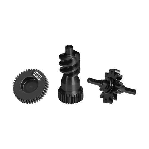 GPM for Axial 1/30 SCX30#45 Steel Transmission Gear Set, Upgrade Gearbox Gears - Fits Ford Bronco, Jeep Wrangler JLU, Chevrolet K10 RC Crawler Cars