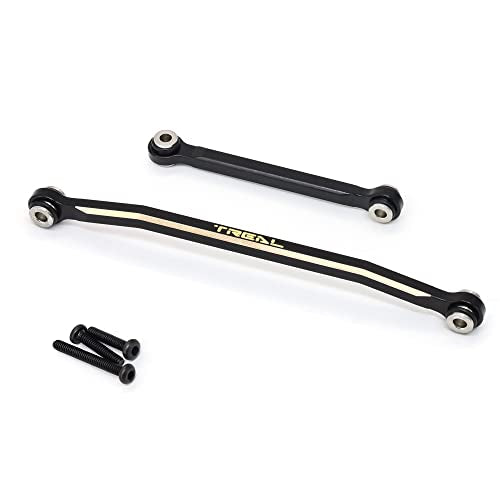 Treal Brass Steering Links Steering Rod Tie Linkages Set for FMS FCX24