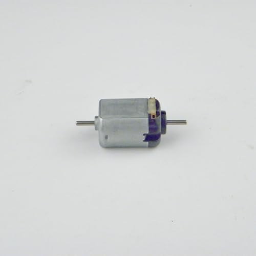Lot of 2 Small DC Brush Motor Double Shafts 1.2V 3V 14000RPM for Model, Toys, Fan, Remote Control Devices - size: 130 DC Motor Double Shaft 2PCS