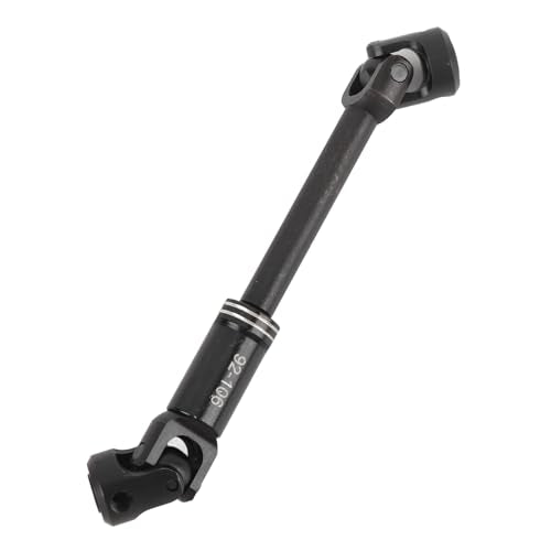 RC Drive Shaft, Metal RC Car Crawler Drive Shaft with Screws for SCX10 1/10 Cars (92-106MM - size: 92-106MM