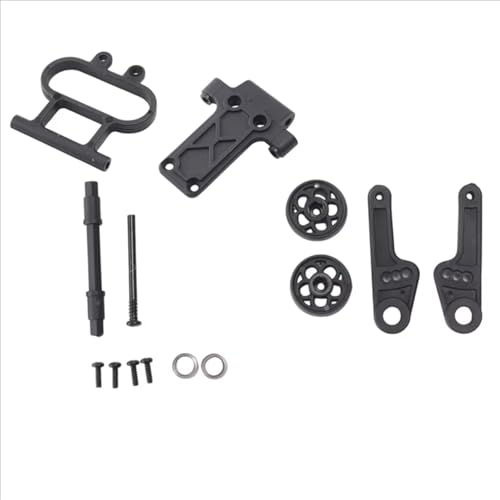 RC Car Accessories Compatible with HBX 16889 16889A 16890 16890A SG1601 RC Car Upgrades Parts Accessories 2 Set Wheelie Bar Shock Towers Body Posts