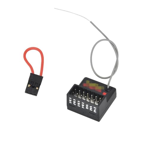 FH5 4 Channel Surface Receiver with Antenna DSK-493L, Super Response, SSL Telemetry, for M17 MT-5 MT-R Transmitter 1/10 1/12 RC Car Model Part