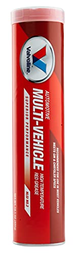 Valvoline Multi-Vehicle High Temperature Red Grease 14.1 OZ Cartridge - size: 14.1 OZ Cartridge