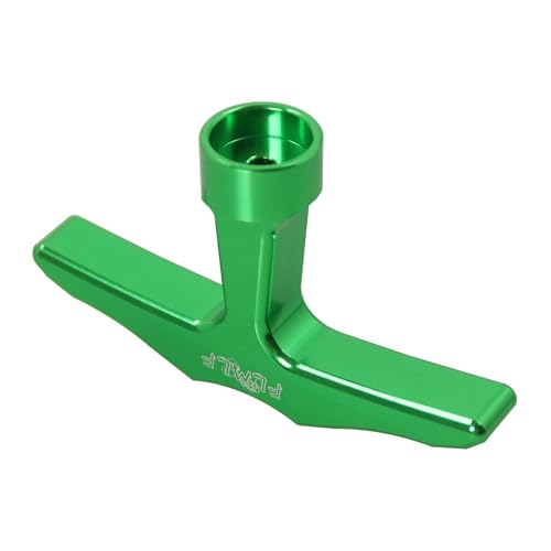 Alloy CNC Pull Starter Handle for Zenoah CY Rovan TSRC Engine (Green) | for 1/5 Hpi Rofun Km Baja Lois 5ive-T FG GoPed Redcat Rc Car Parts - color: Green