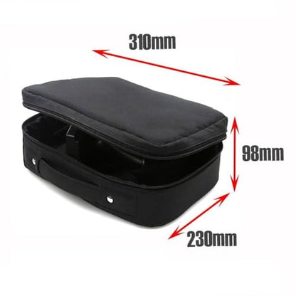Universal Remote Control Storage Bag Compatible with 1/8 1/10 Scale RC Cars Boats Tanks Crawlers and Similar Models