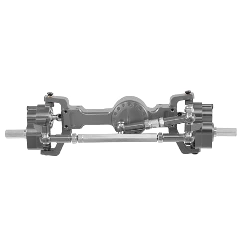 All-Metal Portal Axle Assembly Front and Rear Axles for 1/16 WPL C14 C24 B14 B24 B16 B36 C64 C74 RC Car Upgrade Accessories(Front axle T) - color: Front Axle T