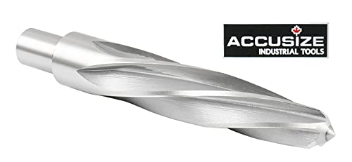 Accusize Industrial Tools 1-1/16'' H.S.S. Aligning Reamer with 3/4'' / 0.75'' Weldon Shank, Spiral Flute, 0521-1716 - size: 1-1/16 in