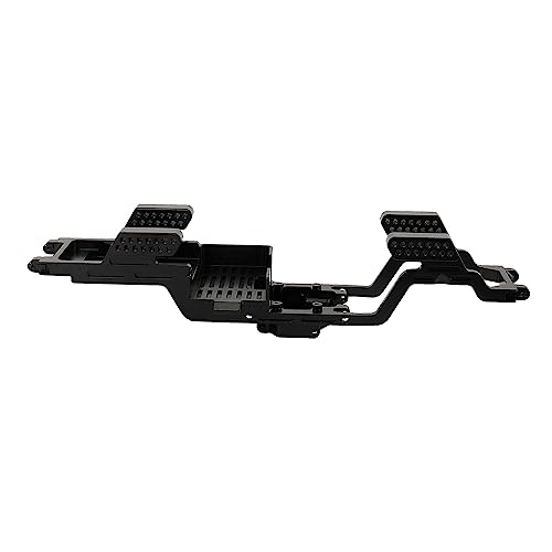 TRX4M CNC Aluminum Alloy One Body Chassis Kit Frame Girder for 1/18 RC Crawler Car TRX4-M Upgrade Parts - color: Black