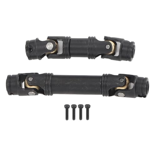 Adjustable Metal Front and Rear CVD Driveshaft Set for 1/18 RC Crawler, Replacement Drive Shaft Kit