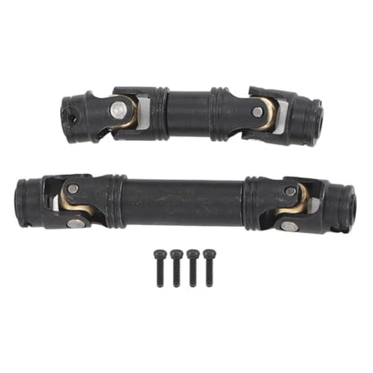 Adjustable Metal Front and Rear CVD Driveshaft Set for 1/18 RC Crawler, Replacement Drive Shaft Kit