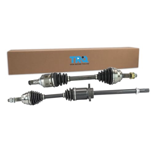 TRQ Front Driver and Passenger Side CV Axle Assembly Set 2 Piece Compatible with 2003-2007 Nissan Murano FWD - style: CSA64118