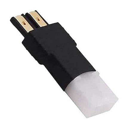RC Battery Charger Adapter Compatible with Traxxas Connector to Tamiya Male Female, Charging or Converting Battery Plugs (4-Pack)