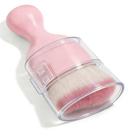 Car Interior Detailing Brush, Soft Bristle Car Interior Cleaning Tool, Auto Air Conditioning Outlet Cleaning Brush, Dusting Brush for Panel Air Vent Dashboard Leather (Pink with Cap) - color: Pink With Cap