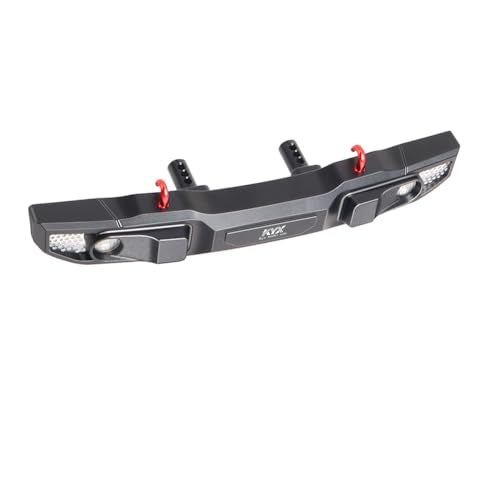 KYX Racing CNC Aluminum Front Bumper Upgrades Parts Accessories for 1/10 RC Crawler Car Axial SCX10 II SCX10 III