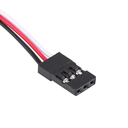 RC Light Switch System Extension Cable RC LED Light Control Wire Switch Cable 190mm Controls 2 Sets of LED with 3rd Channel Button for All car