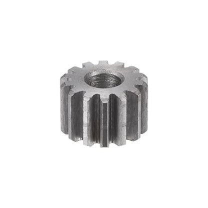HARFINGTON Straight Spur Gear 6mm Bore 14T Mod-1 Hardened 45# Steel Spur Diff Differential Motor Gear RC Car Replacement Parts - style: 14T