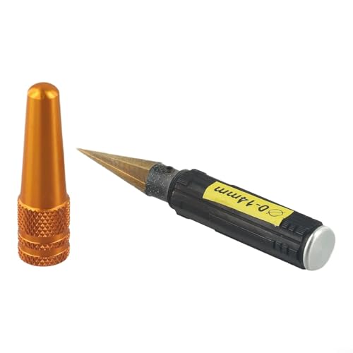 FABULETTA Manual Reaming Tool For RC Car Body, 1mm To 14mm Hole Expander For Lexan Shells, Adjustable Punch Tool With Non Slip Handle(A)