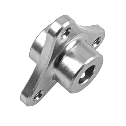 Aluminum Alloy Slipper Clutch Eliminator Compatible with Arrma 1/8 Kraton Senton Typhon Outcast 1/7 Felony Infraction RC Car Upgrade Parts (Silver) - color: Silver