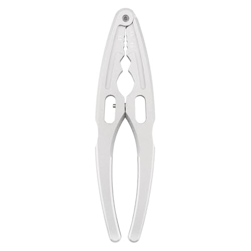 Universal RC Multi Shock Shaft Pliers W/Ball End Multi-Function Clamp Tools for All 1/8 1/10 1/12 1/14 1/16 1/18 Scale Cars Trucks (Silver)