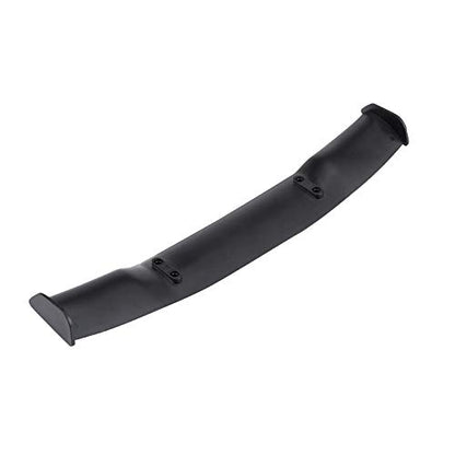 RC Drift Tail Wing, Universal Lightweight Rear Aero Stabilizer for Drift Racing 1 10 Scale RC Car Plastic Black 19cm with 2 Base Mounts and 4 Screws 1 Piece