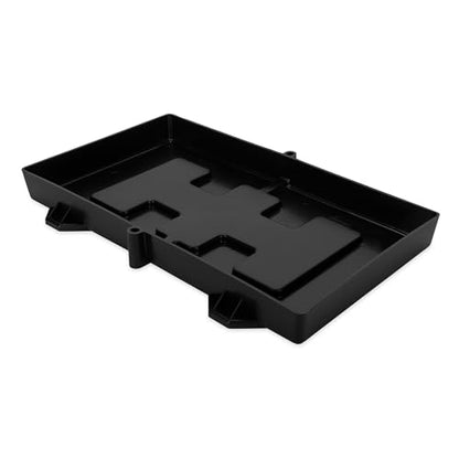 Camco RV Large Battery Hold-Down Tray - Holds Automotive, RV, and Marine Batteries to Stop Movement During Transportation (55404) - color: black, size: 1 Count (Pack of 1)