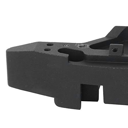 Metal Front Bumper Upgrade for 1/10 RC Crawler Lightweight Aluminium Alloy Black 1 Piece