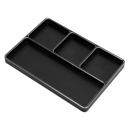 1/10 /8 RC Model Car Metal CNC Fourgrid Simple S Pan Storage Box Metal Nut S T BlackRC Rep S Tray RC Rep S T 4 Ids Aluminum Oy S T with Magnetic Pad for /10/8 RC Car RC Pla Blac - color: Black