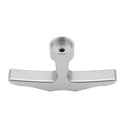 Alloy CNC Pull Starter Handle for Zenoah CY Rovan TSRC Engine (Silver) | for 1/5 Hpi Rofun Km Baja Lois 5ive-T FG GoPed Redcat Rc Car Parts - color: Silver