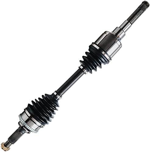 Detroit Axle - Front Left CV Axle for 01-08 Ford Escape Mazda Tribute | 05-08 Mercury Mariner, Driver Side CV Axle Shaft Assembly 2001 2002 2003 2004 2005 2006 2007 2008 Replacement - size: 66B_AX-NEW/Single