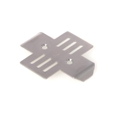 LCX Racing 1/18th RC Car Stainless Steel Skid Plate Guard Chassis Protector for LOSI Mini LMT 4x4 Truck, Upgrades Parts Accessories