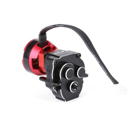 RCAWD 2204 2800KV Brushless Outrunner Motor Transmission with 30A Brushless Esc Pedals for 1/18 TRX4M Series Upgrades Part