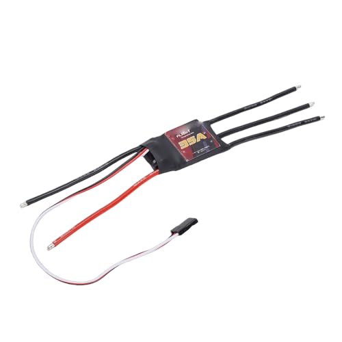 35A Brushless ESC, High Efficiency Electronic Speed Controller for 2-4S LiPo RC, Optimized for Off-Road Cars Trucks Racing Enthusiasts