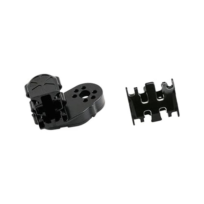 Transmission Case & Skid Plate Kit Compatible with Axial SCX30 | Aluminum Gear Box Housing & Mount Upgrade Parts,1/30 Upgrades,Easy to Install
