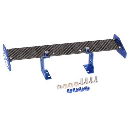 1/10 RC Rear Wing Carbon Fiber Aluminum Tuning Stator Tail Wing for 1/10 RC DIY