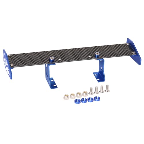 1/10 RC Rear Wing Carbon Fiber Aluminum Tuning Stator Tail Wing for 1/10 RC DIY