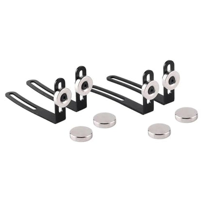 RC Crawlers Components For Axial For SCX10 90046 D90 RC Car Shell Body Mount Metal L-Bracket With Magnet 1:10 RC Crawler Car Parts Replacement Accessories