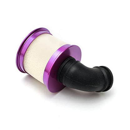 RC Aluminum Air Filter for RC HSP Himoto Redcat 1:10 Buggy Truck Upgrade Parts (purple)