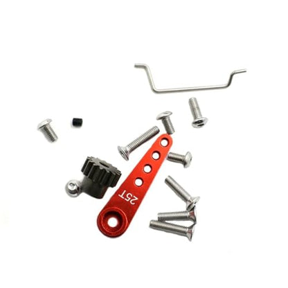 Metal 2 Speed Shiftable Transmission Gearbox Upgrade Parts Compatible with Compatible RC Crawler Cars II III 1/10