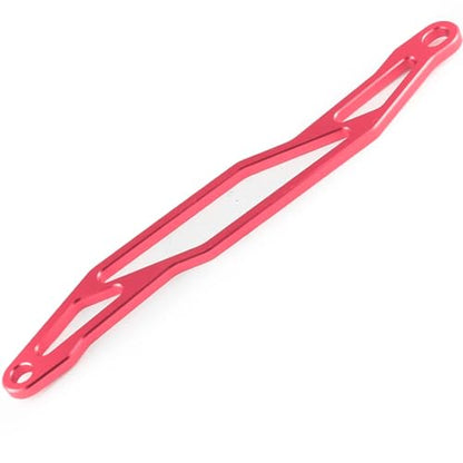 TT02 Battery Plate Aluminum Alloy Battery Holder Mount Plate for Tamiya 1/10 TT02 RC Car Chassis - CNC Machined Upgrade Part - Easy Install - Fits 7.2V/7.4V LiPo/NiMH Packs - color: Red