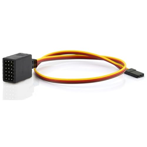 RC JR Style Servo Splitter Cable,1 Male to 2 3 4 5 6 Female Y Harness Leads Y Splitter Lead Wire for 1/8 1/10 1/24 Crawler Truck Car Airplane Drone Receiver Servo ESC (1 Male to 6 Female) - style: 1 Male to 6 Female